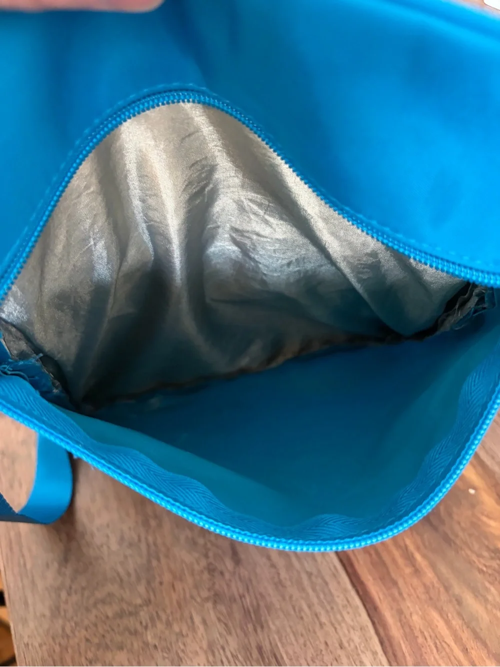 Scansafe Blue Crossbody Nylon Organizer Bag